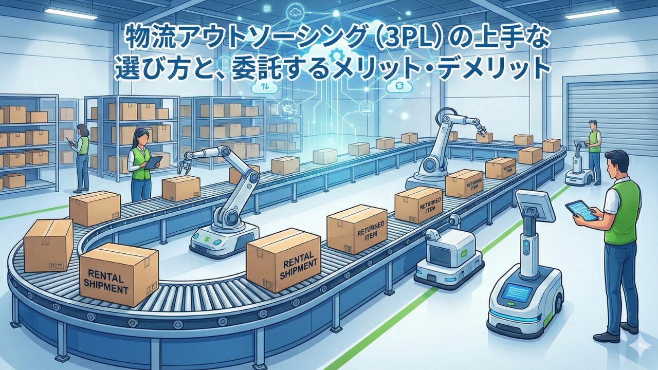 物流アウトソーシング（3PL）の上手な選び方と、委託するメリット・デメリット